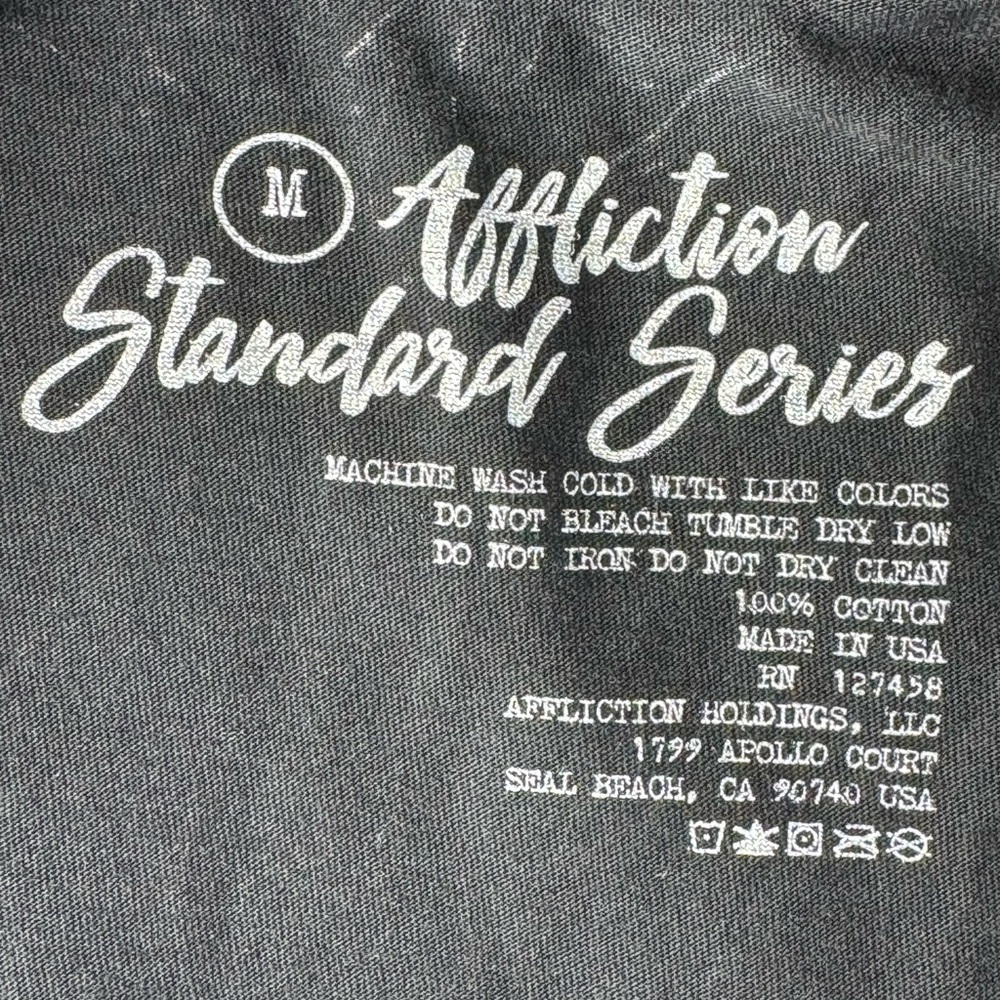 Affliction Standard Series Women’s Short Sleeve T-Shirt -Size: Medium-NWT - Picture 10 of 10